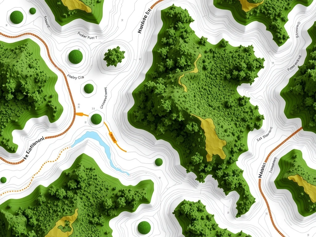 Visualización topográfica técnica